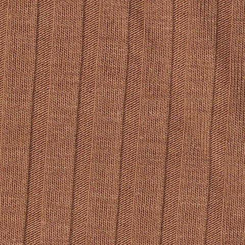 Rib Knit Fabric, 200 gsm, 140 cm — Brown