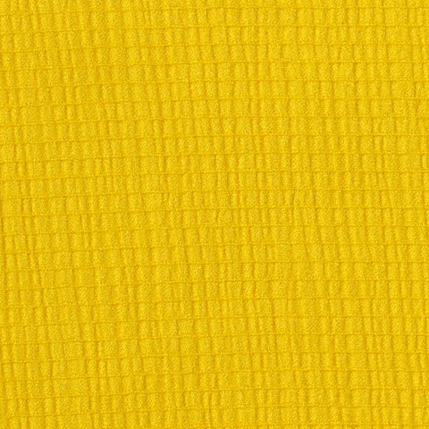 Plaid 100% Polyester Crepe Fabric, 80 gsm, 160 cm — Yellow