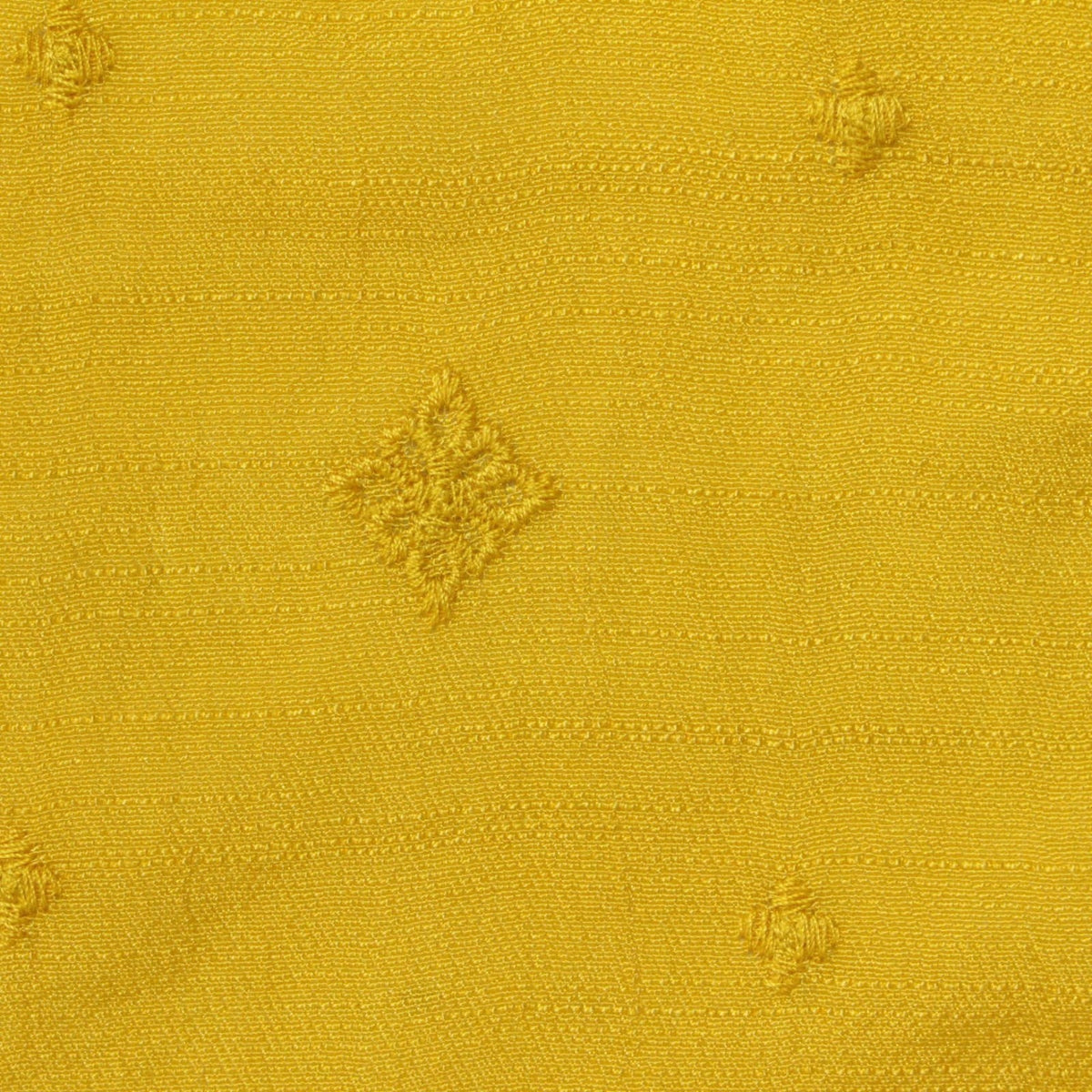 Yellow Tone-on-Tone Diamond Jacquard, Viscose-Poly