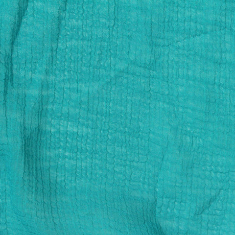 100% Polyester Chiffon Fabric, 90 gsm, 155 cm — Blue