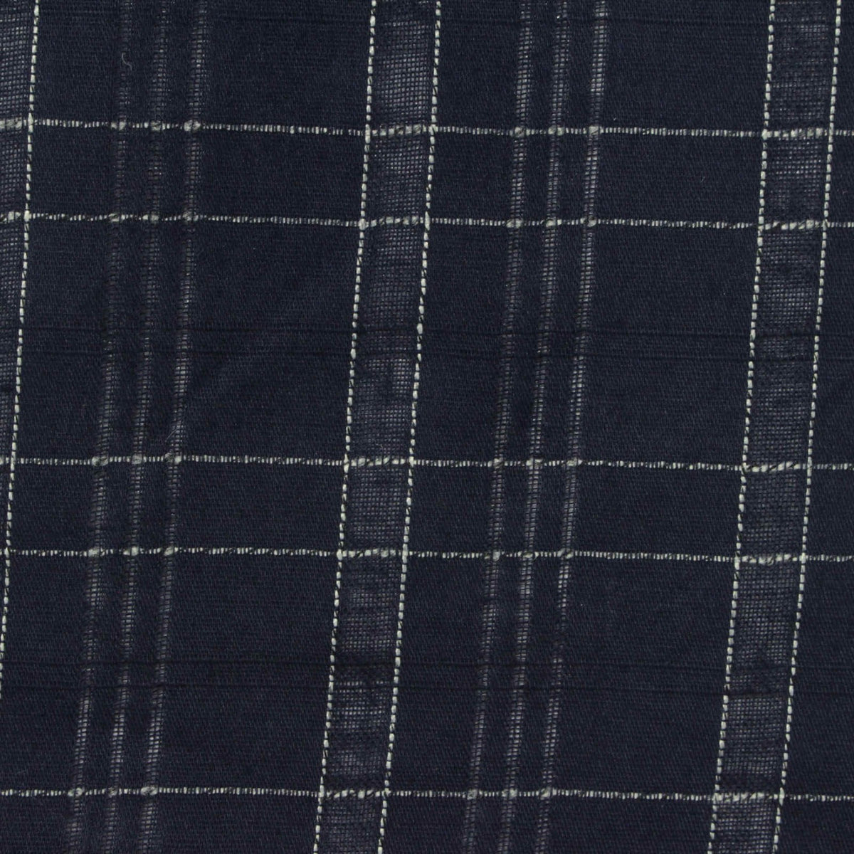 White Check Woven, Cotton