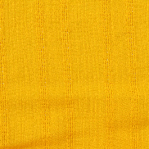 100% Cotton Woven Fabric, 95 gsm, 155 cm — Yellow