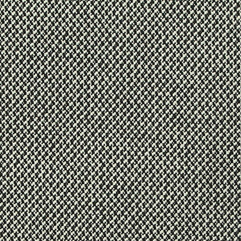 Black Geometric Bengaline, Viscose-Nylon, 290 gsm