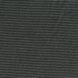 Black Horizontal-Stripe Bengaline, Viscose-Poly