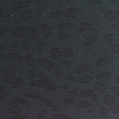 Navy Tone-on-Tone Bengaline, Viscose-Nylon