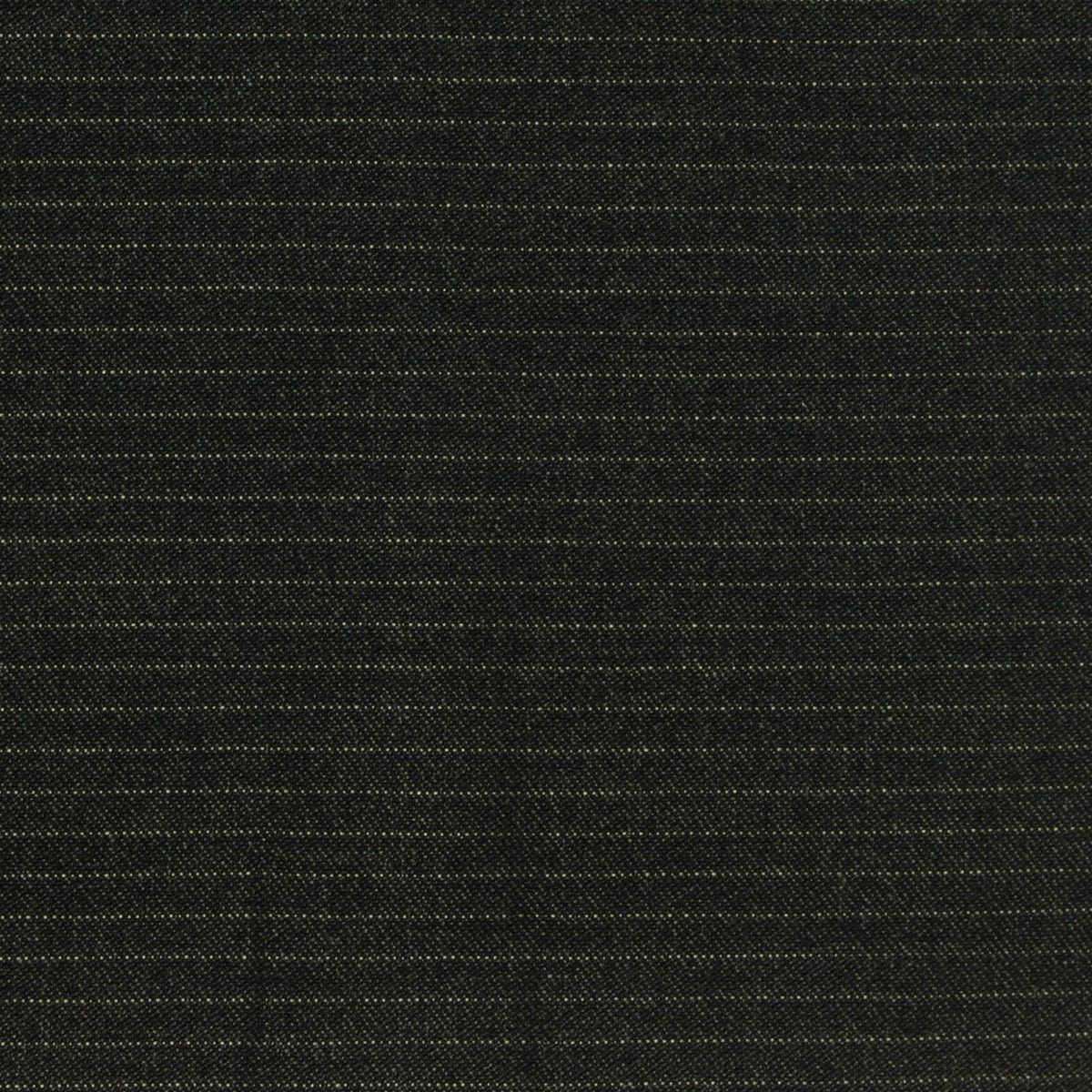 Black Horizontal-Stripe Bengaline, Poly-Viscose