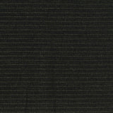 Black Horizontal-Stripe Bengaline, Poly-Viscose