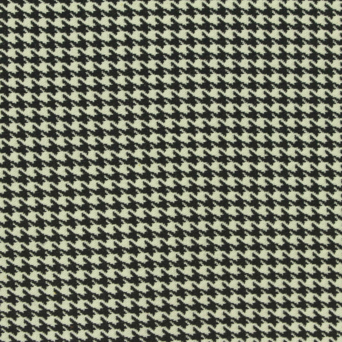 Black Houndstooth Bengaline, Viscose-Poly