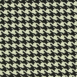 Black Houndstooth Bengaline, Viscose-Poly — texture