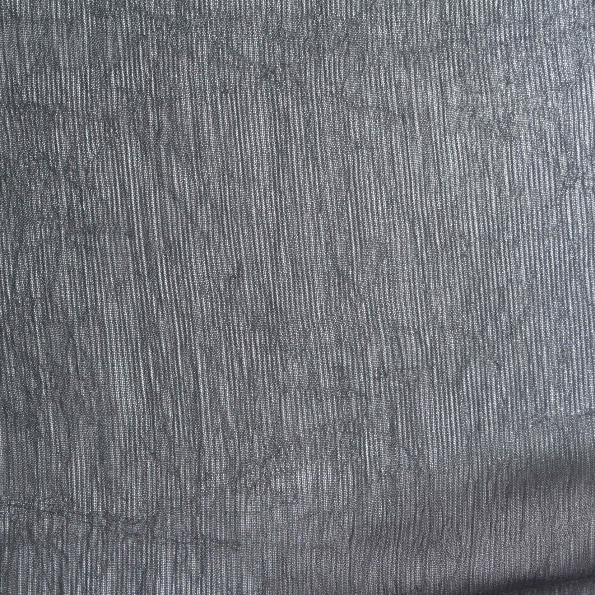 Dark Grey Tone-on-Tone Chiffon, Polyester