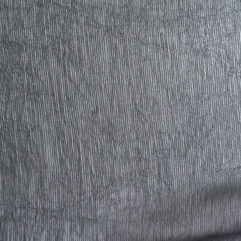Dark Grey Tone-on-Tone Chiffon, Polyester