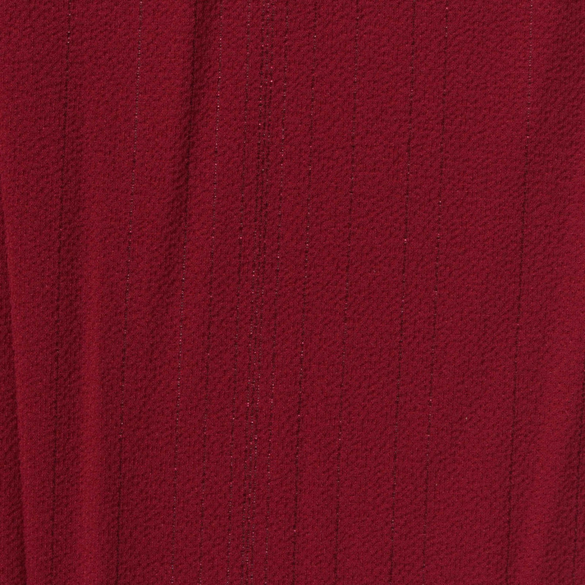 Deep Red Lines Chiffon, Polyester