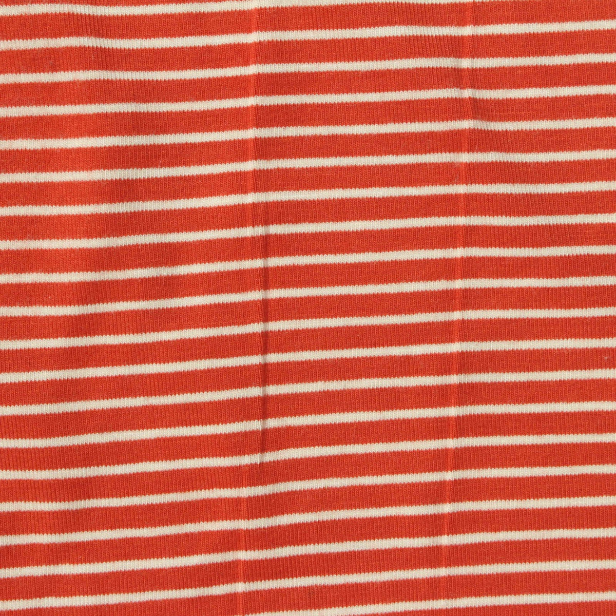 Orange Horizontal-Stripe Jersey Knit, Viscose, 290 gsm