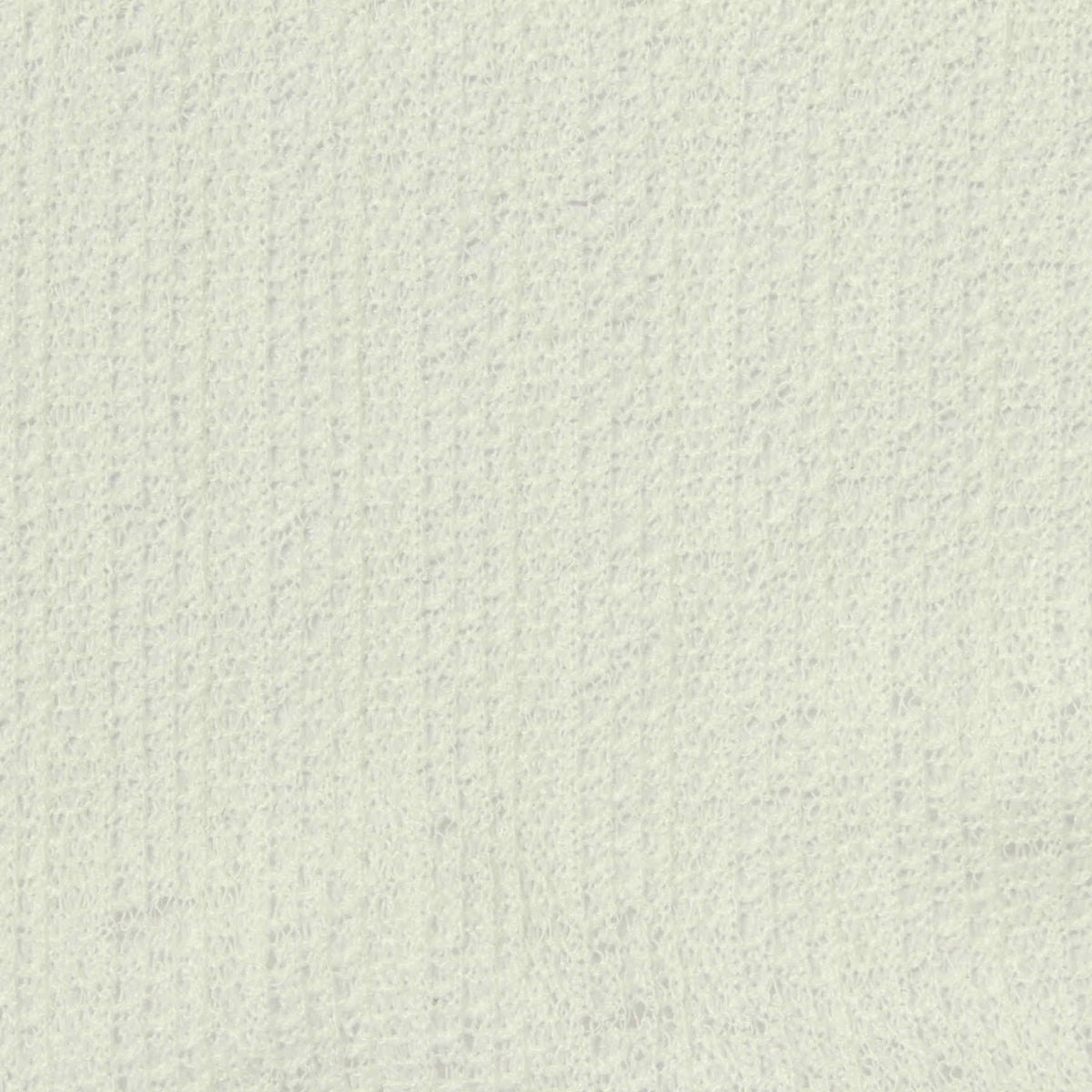 Jacquard Polyester Stretch Rib Knit Fabric, 170 gsm, 160 cm — White