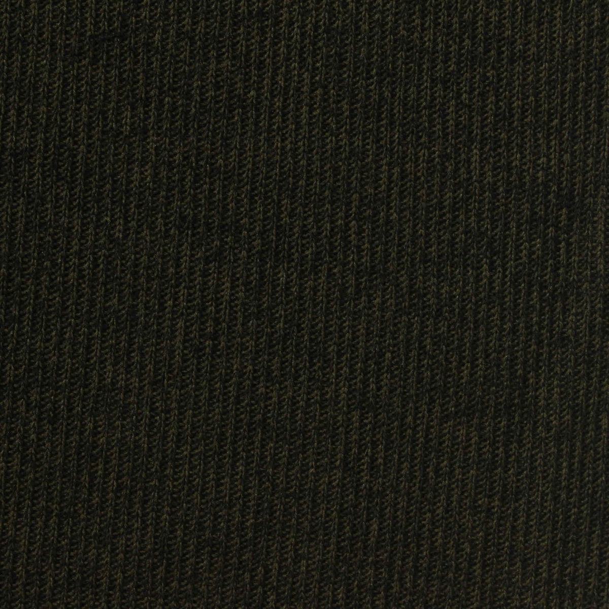Brushed Polyester Viscose Stretch Rib Knit Fabric, 210 gsm, 160 cm — Khaki