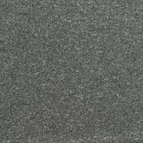 Grey Heathered-Marl Jersey Knit, Polyester, 130 gsm