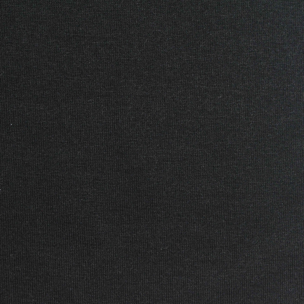 Polyester Viscose Stretch Jersey Knit Fabric, 200 gsm, 160 cm — Black, ref EF-268784