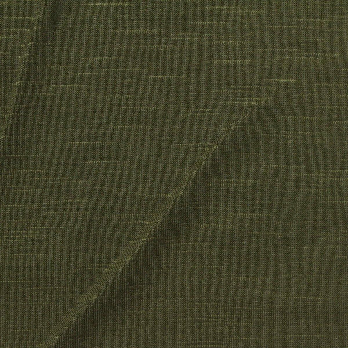 Dark Green Marl Jersey Knit, Viscose, 230 gsm