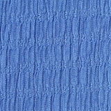 Polyester Stretch Crepe Fabric, 200 gsm, 160 cm — Blue — texture