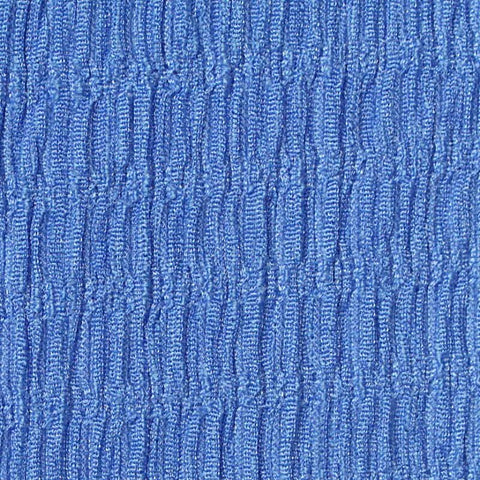 Polyester Stretch Crepe Fabric, 200 gsm, 160 cm — Blue