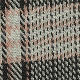 Black Bold-Plaid Jacquard, Polyester — texture
