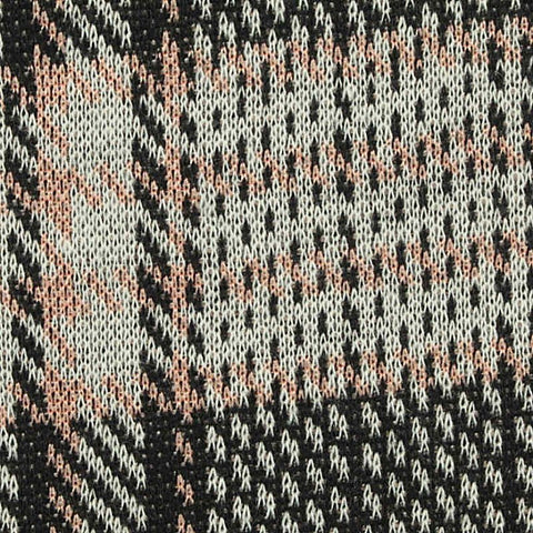 Black Bold-Plaid Jacquard, Polyester