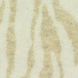 Cream Zebra Interlock Knit, Poly-Viscose — texture