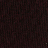 Brushed Polyester Viscose Stretch Rib Knit Fabric, 260 gsm, 150 cm — Red
