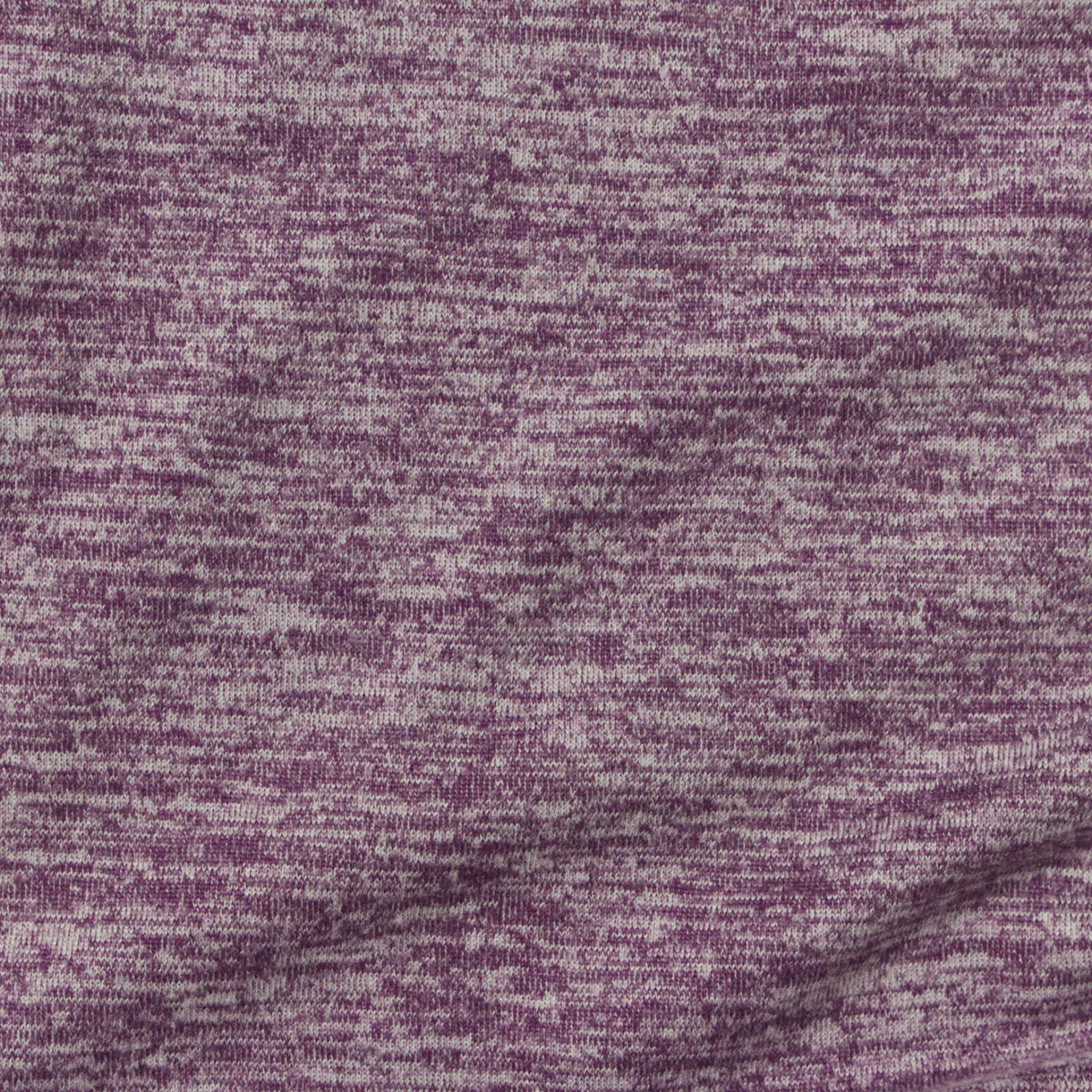 Purple Marl Jersey Knit, Polyester, 170 gsm, 160 cm
