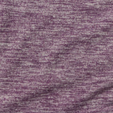 Purple Marl Jersey Knit, Polyester