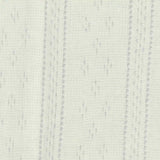 Off-White Vertical-Stripe Pointelle Knit, Poly-Cotton — texture