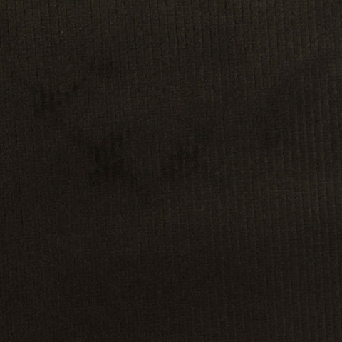 Polyester Stretch Knit Fabric, 390 gsm — Black