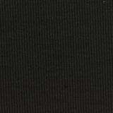Polyester Tencel Lyocell Stretch Interlock Knit Fabric, 320 gsm — Black