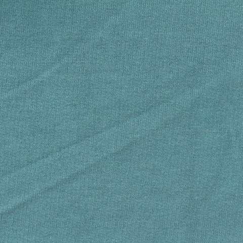 Cotton Polyester French Terry Fabric, 245 gsm, 170 cm — Blue