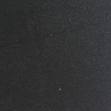Polyester Viscose Stretch Rib Knit Fabric, 550 gsm, 168 cm — Black