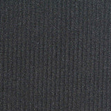 Polyester Stretch Rib Knit Fabric, 280 gsm, 130 cm — Grey — texture