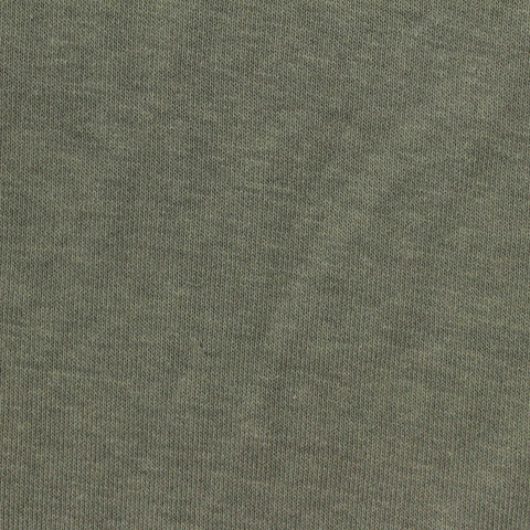 Cotton Polyester French Terry Fabric, 260 gsm, 180 cm — Green