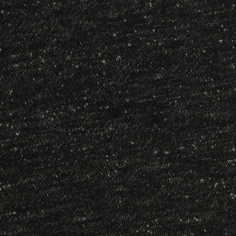Dark Grey Marl Piqué Knit, Polyester, 280 gsm, 160 cm