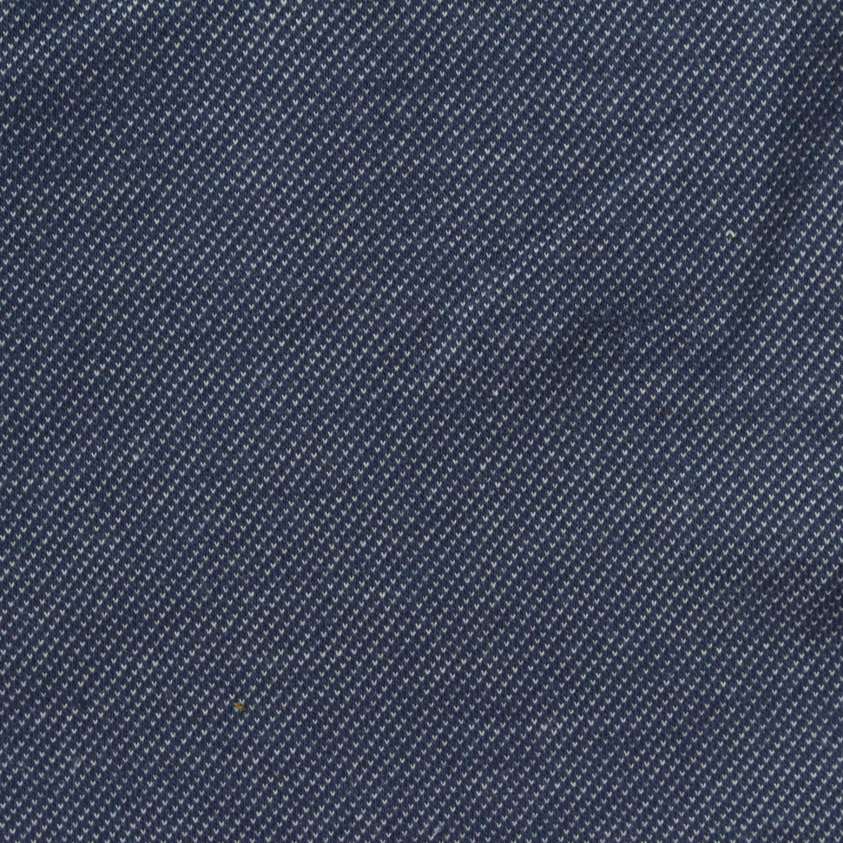 Jacquard Cotton Polyester Stretch French Terry Fabric, 190 gsm, 160 cm — Navy