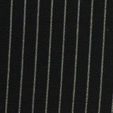 White Vertical-Pinstripe Woven, Polyester