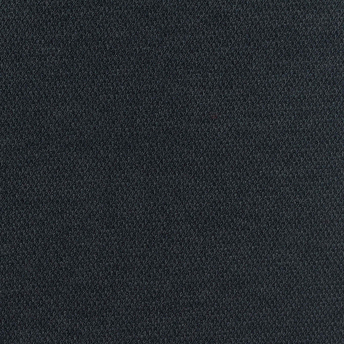 Polyester Cotton Stretch Piqué Knit Fabric, 310 gsm, 155 cm — Navy