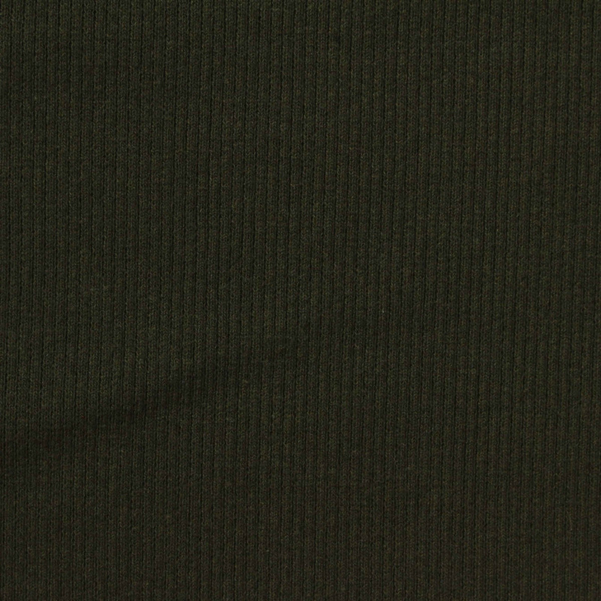 Polyester Cotton Stretch Rib Knit Fabric, 240 gsm, 160 cm — Green