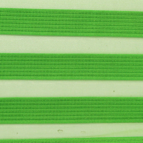 Green Horizontal-Stripe Knit, Polyester