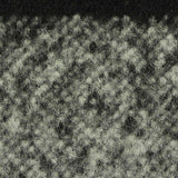 Black Horizontal-Stripe Bouclé, Poly-Viscose — texture