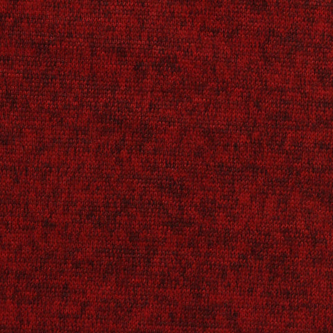 Red Marl Chunky Knit, Polyester, 210 gsm