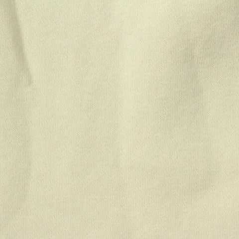 Brushed Polyester Cotton French Terry Fabric, 280 gsm, 185 cm — Beige