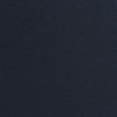 Viscose Nylon Stretch Ponte Knit Fabric, 320 gsm, 160 cm — Navy