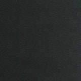 Brushed Polyester Cotton French Terry Fabric, 230 gsm, 160 cm — Black