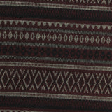Maroon Geometric-Band Interlock Knit, Viscose