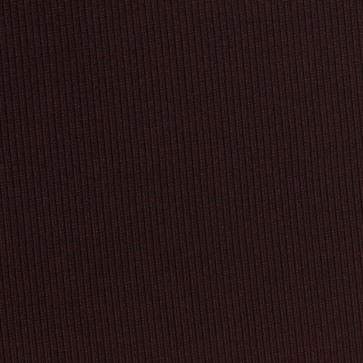 Polyester Stretch Rib Knit Fabric, 500 gsm, 140 cm — Brown